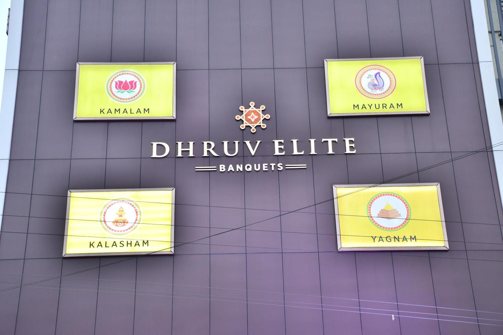 Dhruv Elite And Banquets Hotel Hyderabad Bagian luar foto