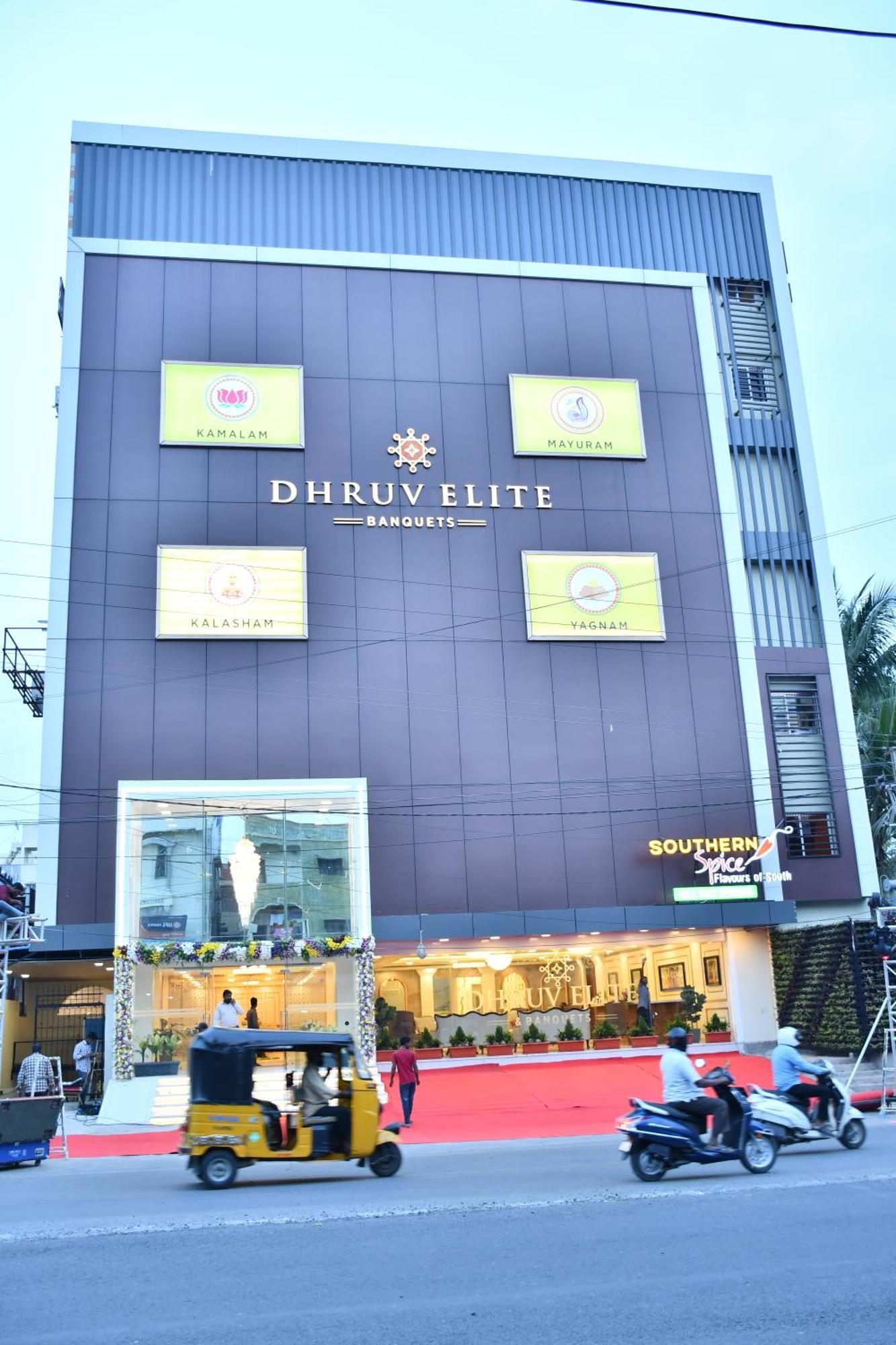 Dhruv Elite And Banquets Hotel Hyderabad Bagian luar foto